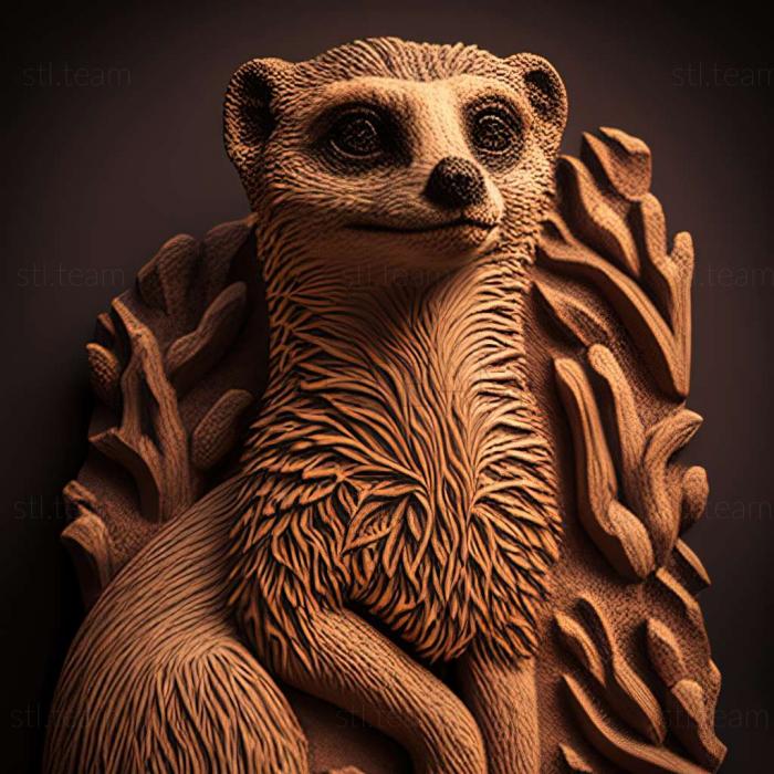 3D model Meerkat (STL)